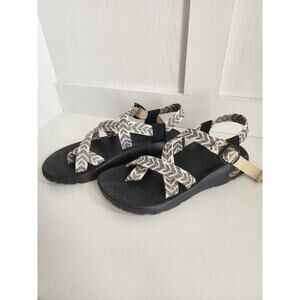 Chaco Women's Z/2 Adjustable Strap Classic Sport Arrow Black & White - Size 9